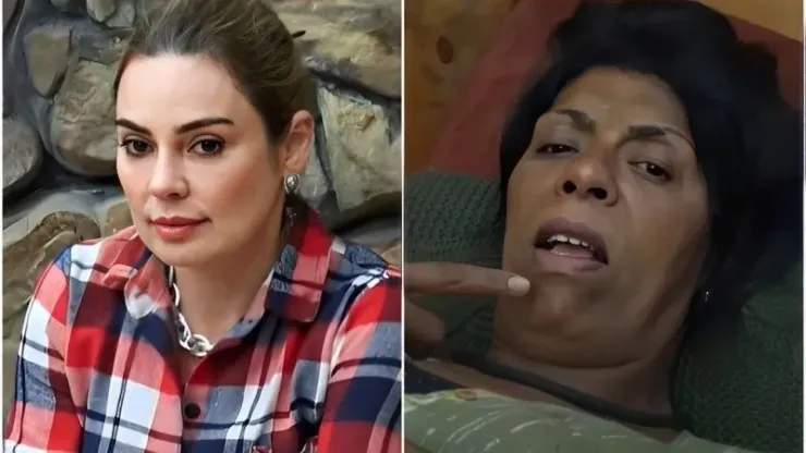 Rachel e Marcia Fu em A Fazenda 15 - Reprodução/Record
