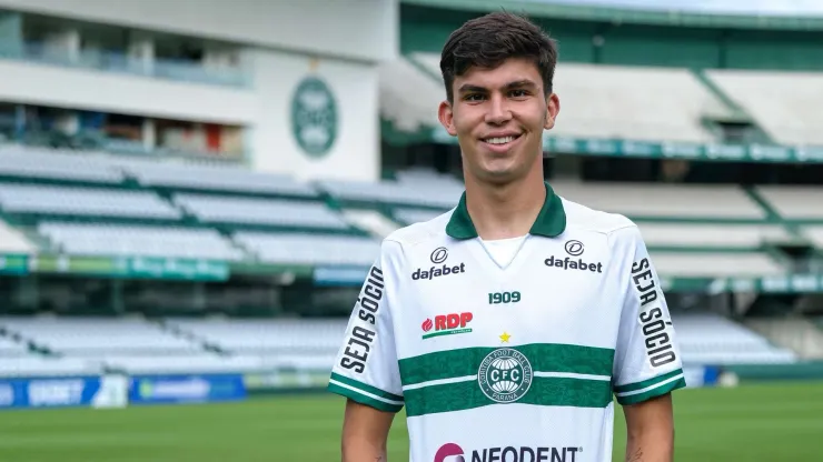 Biel Fonseca, meio campo do Coritiba emprestado para o Paysandu. Foto: Coritiba
