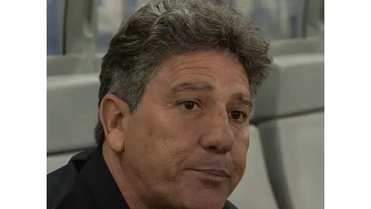 Renato Gaúcho, técnico do Grêmio, durante jogo contra a equipe do Cruzeiro no estádio Mineirão em Belo Horizonte Foto: André Yanckous/AGIF
