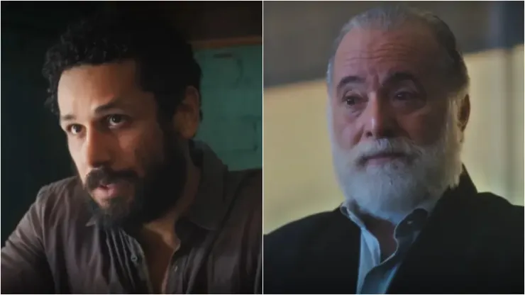 Ramiro e Antônio em 'Terra e Paixão'. Fotos: Reprodução/Globo
