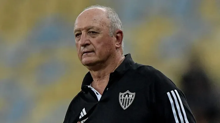 Luiz Felipe Scolari tecnico do Atletico-MG durante partida contra o Flamengo no estadio Maracana pelo campeonato Brasileiro A 2023. Thiago Ribeiro/AGIF
