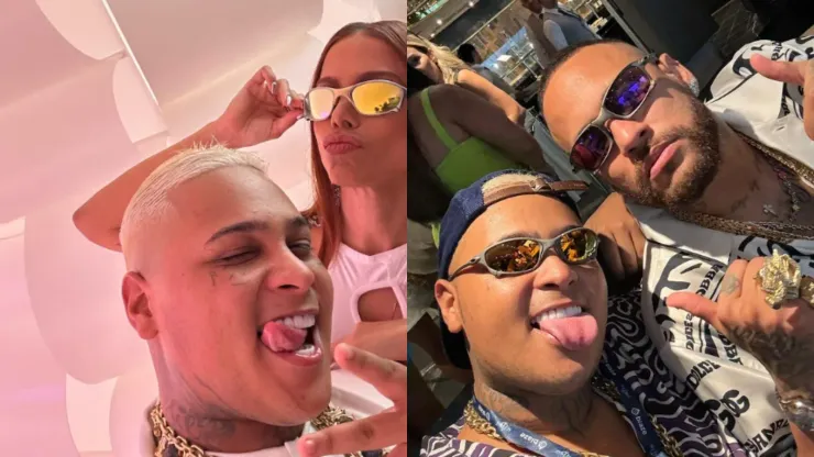 Neymar está a bordo de navio acompanho de convidados e fãs - Reprodução/Instagram/@iamcryansp
