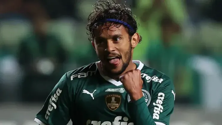 Foto: Cesar Greco/Palmeiras - Gustavo Scarpa quando atuava pelo Palmeiras
