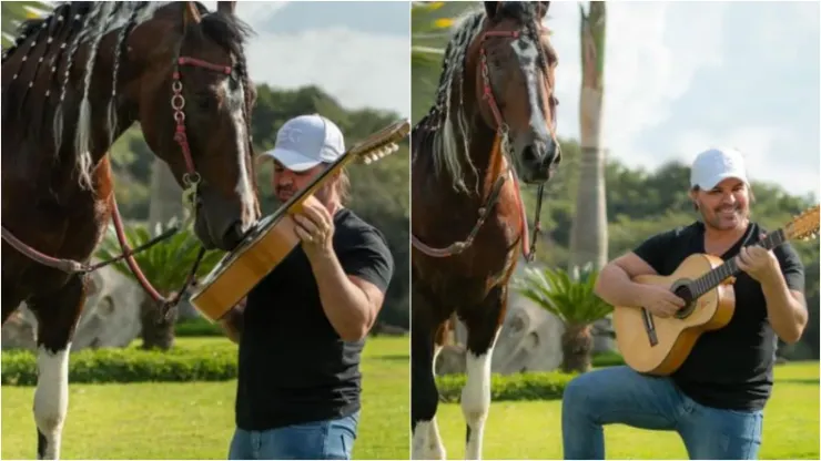 Eduardo Costa lamentou morte de seu cavalo Baruk - Reprodução/Instagram/@eduardocosta 
