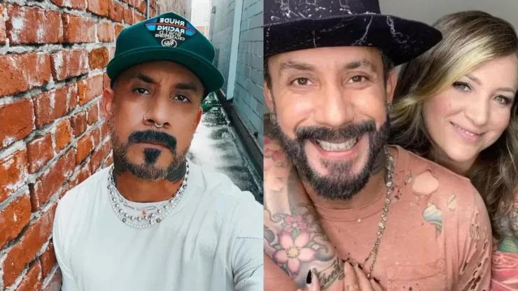 AJ McLean, do Backstreet Boys, informa término do casamento. Foto: Reprodução/Instagram
