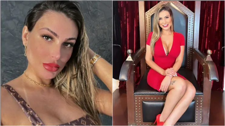 Andressa Urach posa para as redes sociais - Fotos: instagram oficial de Andressa Urach.
