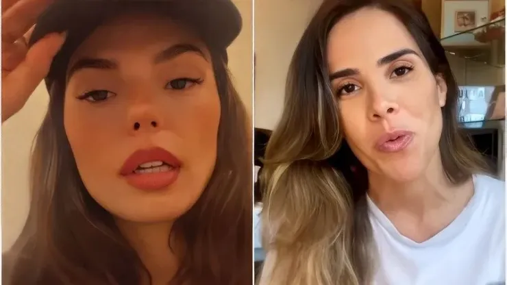 Wanessa e Isis - Instagram de ambas
