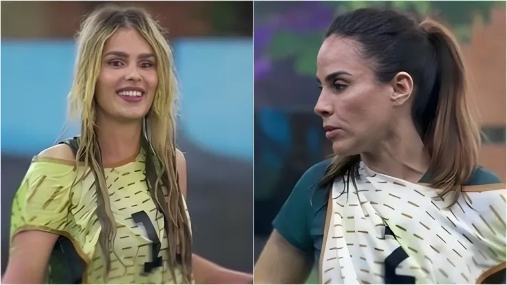 Yasmin Brunet e Wanessa Camargo fora da disputa pela liderança no BBB 24 – Fotos: Reprodução/TV Globo 
