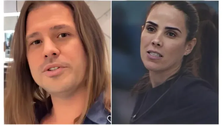 Dado e Wanessa - Instagram/Dado Dolabella (foto 1) - Reprodução/TV Globo (foto 2)
