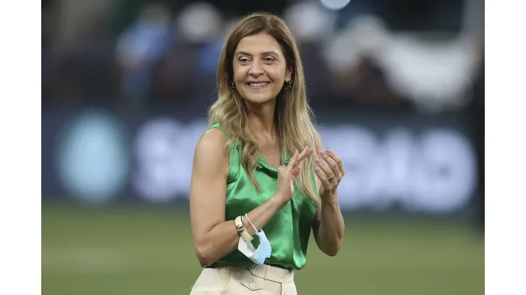 Marilia Ruiz fala sobre coletiva de Leila Pereira. Foto: Alexandre Schneider/Getty Images)
