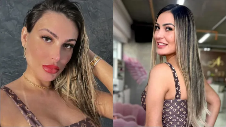 Andressa Urach posa para a web - Fotos: Instagram de Andressa Urach.
