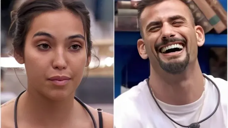 Vanessa Lopes e Nizam no BBB 24 - Reprodução/TV Globo
