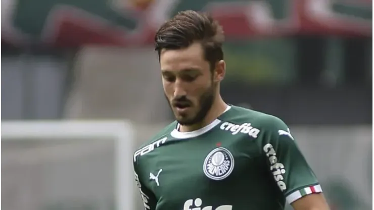 Foto: Bruno Ulivieri/AGIF - Matías Viña atuando pelo Palmeiras no Campeonato Paulista de 2020
