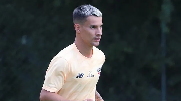 Foto: Rubens Chiri/saopaulofc.net - Ferreira em treinamento pelo São Paulo
