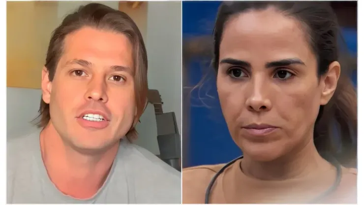 Dado e Wanessa - Instagram/Dado Dolabella (foto 1) - Reprodução/TV Globo (foto 2)
