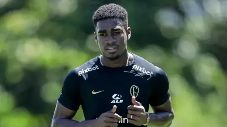 Foto: Rodrigo Coca/Agência Corinthians - Félix Torres treinando pelo Corinthians
