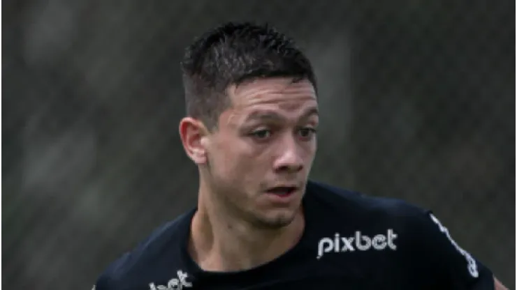 Rodrigo Garro, em treino do Corinthians - Foto: Rodrigo Coca / Agência Corinthians
