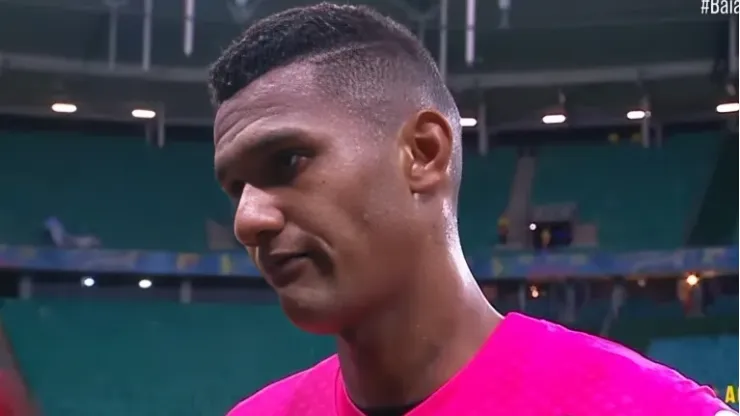 Adriel, goleiro do Bahia, emprestado pelo Grêmio - Foto: Reprodução YouTube - TV BAHÊA
