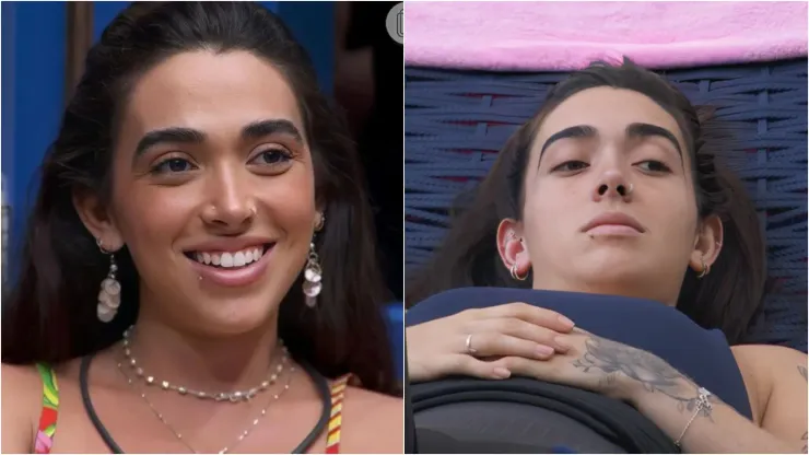 Giovanna faz nojeira no BBB 24. Reprodução: Globo. 
