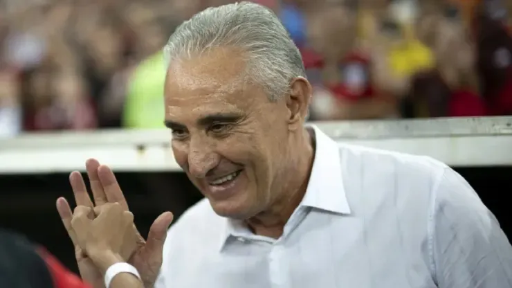 Foto: Jorge Rodrigues/AGIF - Tite, técnico do Flamengo
