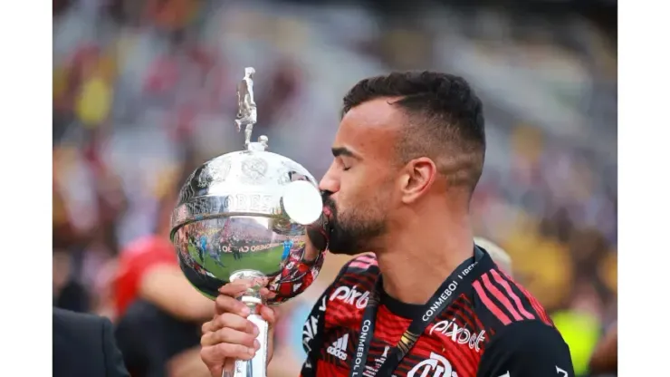 Foto: Hector Vivas/Getty Images - Fabrício Bruno, zagueiro do Flamengo
