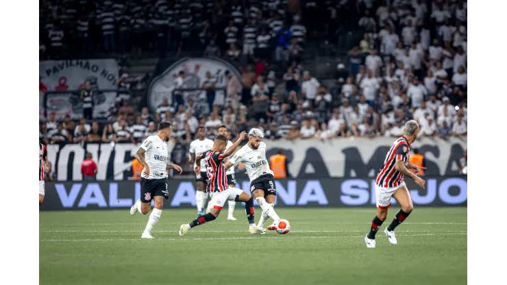 Corinthians x São Paulo. Foto: Leonardo Lima/AGIF
