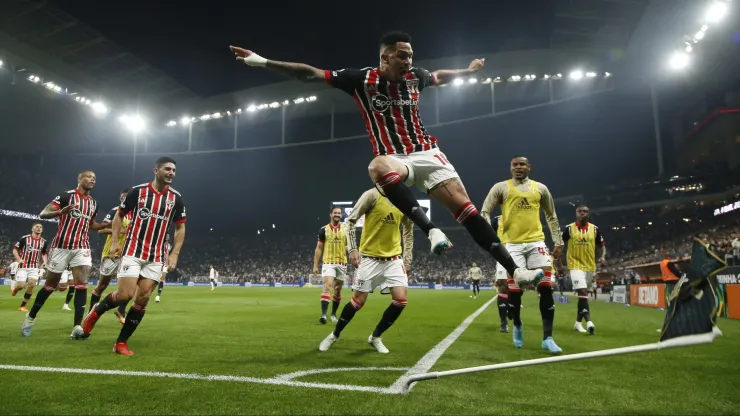 Clássico entre Corinthians e São Paulo, em 2023; Photo by Miguel Schincariol/Getty Images