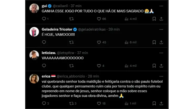 Torcedores do São Paulo