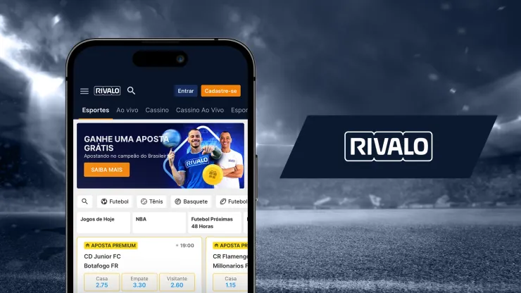 Em busca do Rivalo app? Veja como apostar na casa usando o seu smartphone
