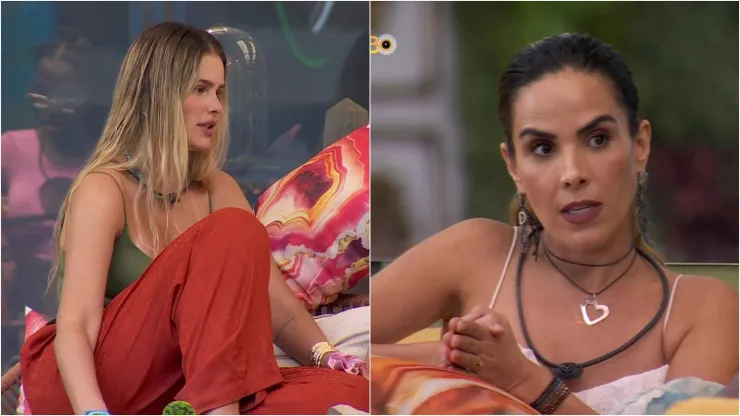 Yasmin e Wanessa falam sobre Camarotes e possível rejeição de público. Reprodução: TV Globo.
