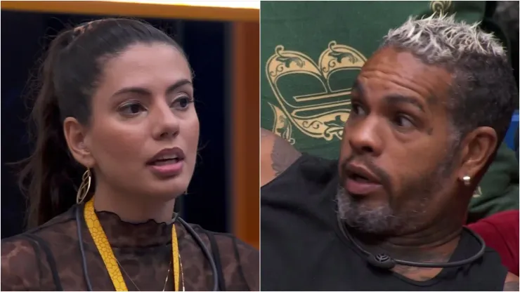 Rodriguinho decreta fim de amizade com Fernanda. Reprodução: TV Globo.
