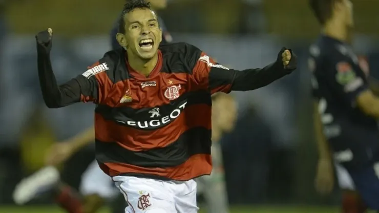 Foto: Getty Images - Rafinha quando atuava pelo Flamengo
