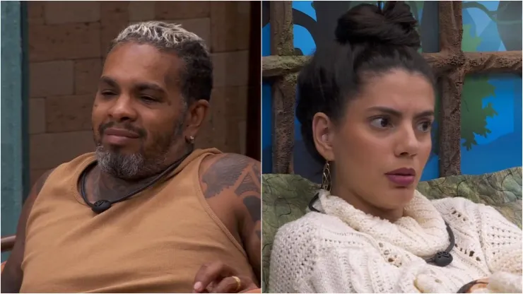 Rodriguinho elege Fernanda como vilã da temporada. Reprodução: TV Globo.
