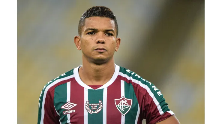 RJ - Rio de Janeiro - 19/04/2022 - COPA DO BRASIL 2022, FLUMINENSE X VILA NOVA-GO - David Braz jogador do Fluminense durante partida contra o Vila Nova-GO no estadio Maracana pelo campeonato Copa do Brasil 2022. Foto: Thiago Ribeiro/AGIF
