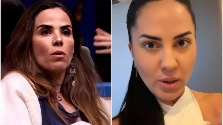 Graciele elogia atitude de Wanessa - Reprodução/TV Globo (foto 1) - Instagram/Graciele Lacerda (foto 2)
