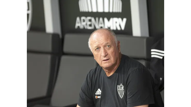 Foto: Alessandra Torres/AGIF - Felipão ameaçou deixar o Atlético-MG
