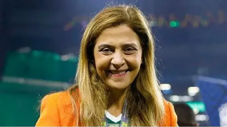 Foto: Ricardo Moreira/Getty Images - Leila Pereira, presidente do Palmeiras
