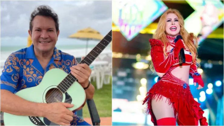 Ximbinha e Joelma. Foto 1: Reprodução/Instagram oficial de Ximbinha; Foto 2: Reprodução/Instagram oficial de Joelma
