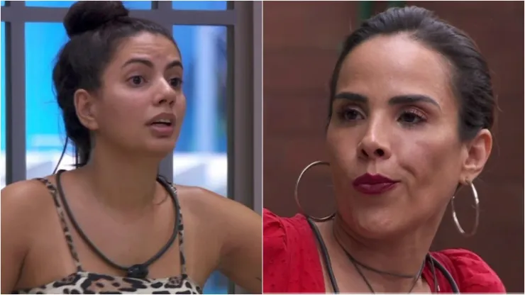 Fernanda e Wanessa no BBB 24. Fotos: Reprodução/Globo
