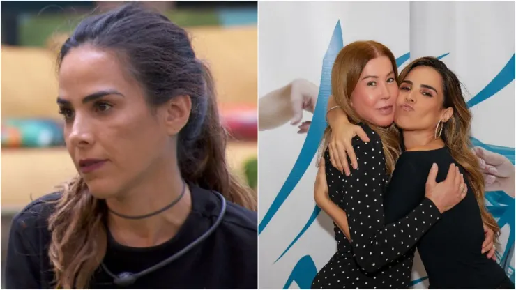 Wanessa e Zilu Godoi. Foto 1: Reprodução/Globo; Foto 2: Reprodução/Instagram oficial de Zilu Godoi
