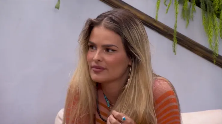 Yasmin no BBB 24. Reprodução/Globo
