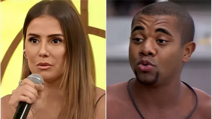 Deborah Secco opina sobre bronca de Tadeu em Davi e Leidy - Reprodução/TV Globo
