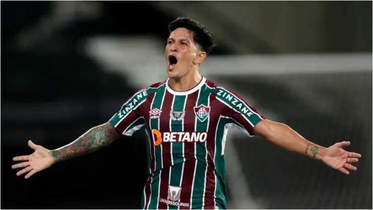 Cano, jogador do Fluminense, na Libertadores - Foto: Antonio Lacerda-Pool/Getty Images
