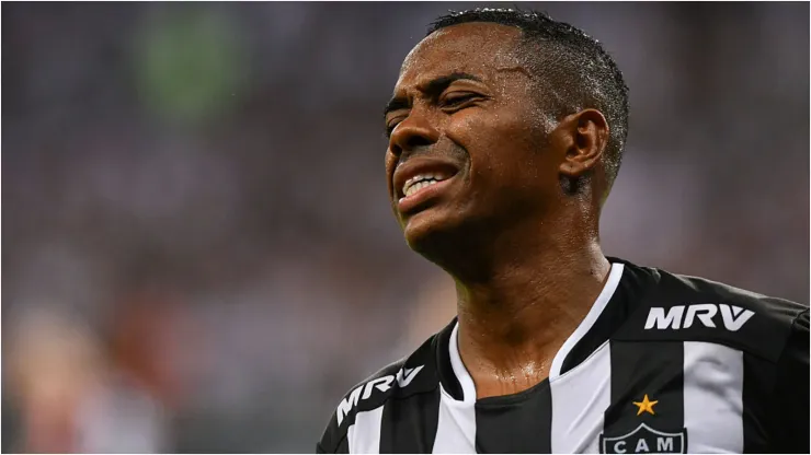 Robinho jogando pelo Atlético-MG - Foto: Pedro Vilela/Getty Images
