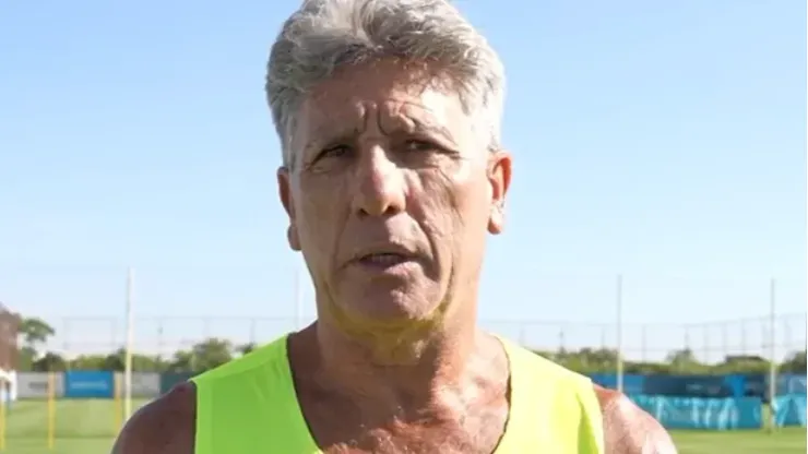 Foto: Reprodução/Grêmio TV - Renato Gaúcho comenta sobre grupo do Grêmio na Libertadores
