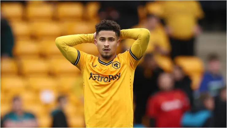 João Gomes vem recebendo sondagens do Manchester United e pode deixar o Wolverhampton. Nathan Stirk/Getty Images
