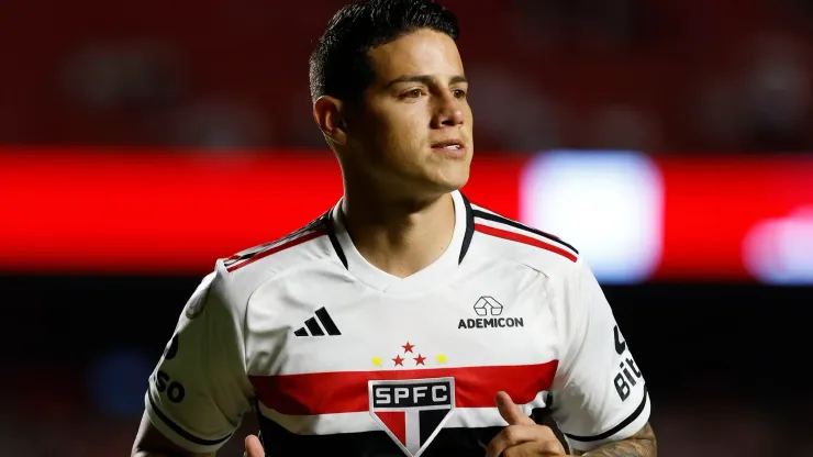 Foto: Rubens Chiri / saopaulofc.net  - James Rodríguez, meio-campista do São Paulo, brilha em jogo da Colômbia
