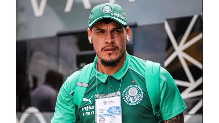 Foto: Pedro Zacchi/AGIF - Gustavo Gómez pode ser novidade no Palmeiras contra o Novorizontino pela semifinal do Paulistão
