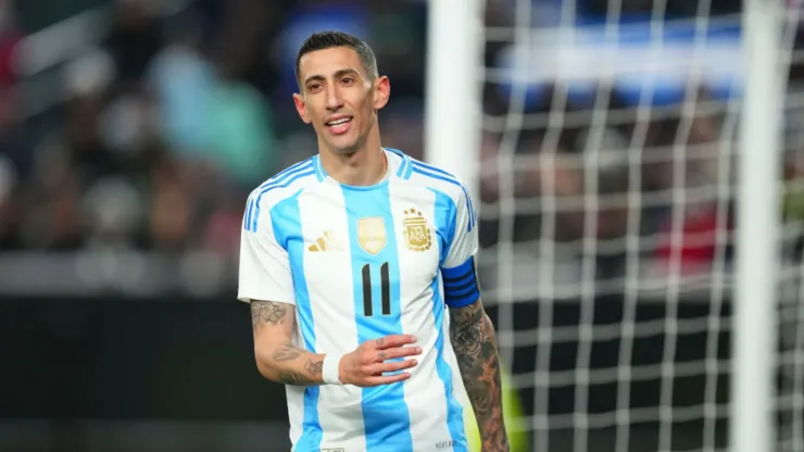 Di María desistiu de voltar à Argentina. Mitchell Leff/Getty Images.
