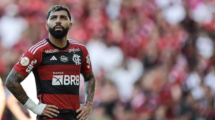 Gabriel Barbosa está suspenso e não pode atuar pelo clube carioca
